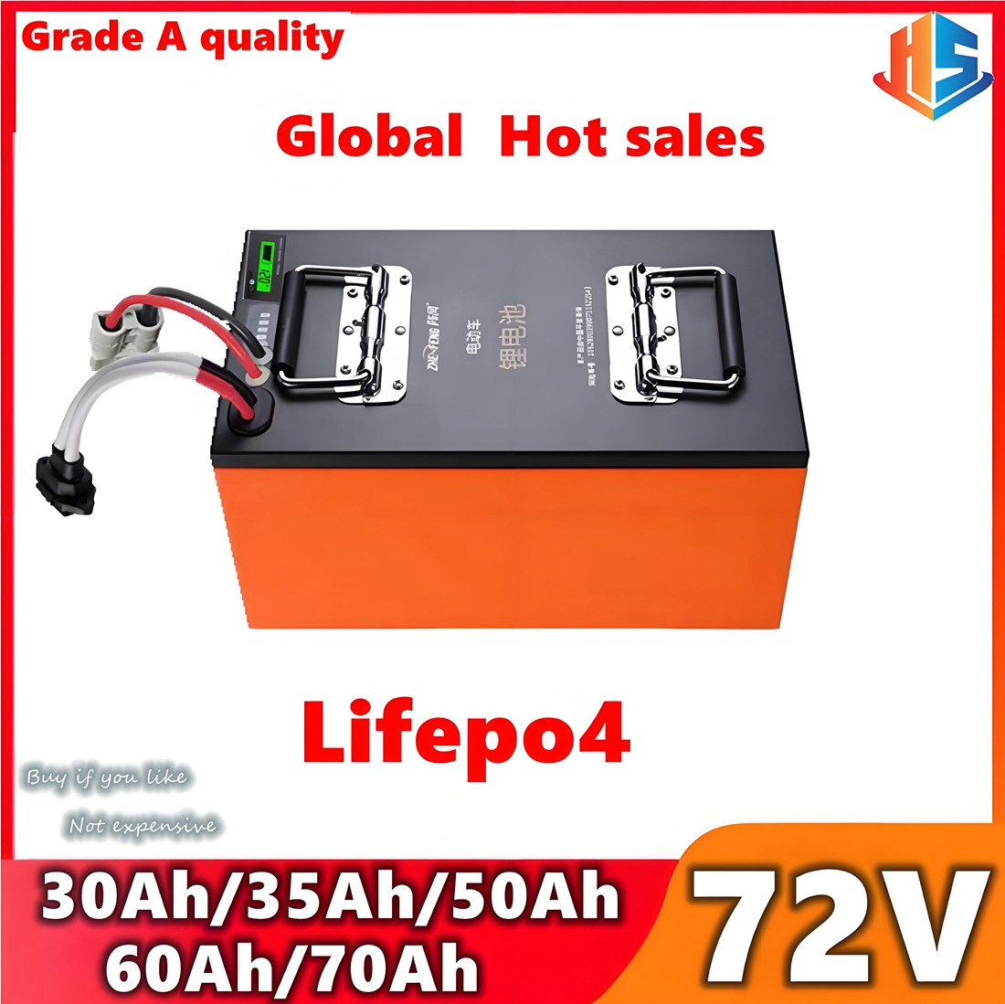 Electric Bicycle Battery 72V 30Ah - Bateria Lifepo4 72V 50Ah 60AH 35AH