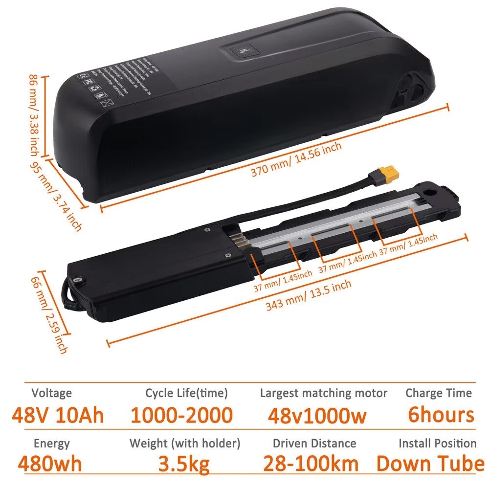 Nova Bateria Hailong para E-Bi - Ebike Battery 48V 20Ah Hailong avaliação e preço