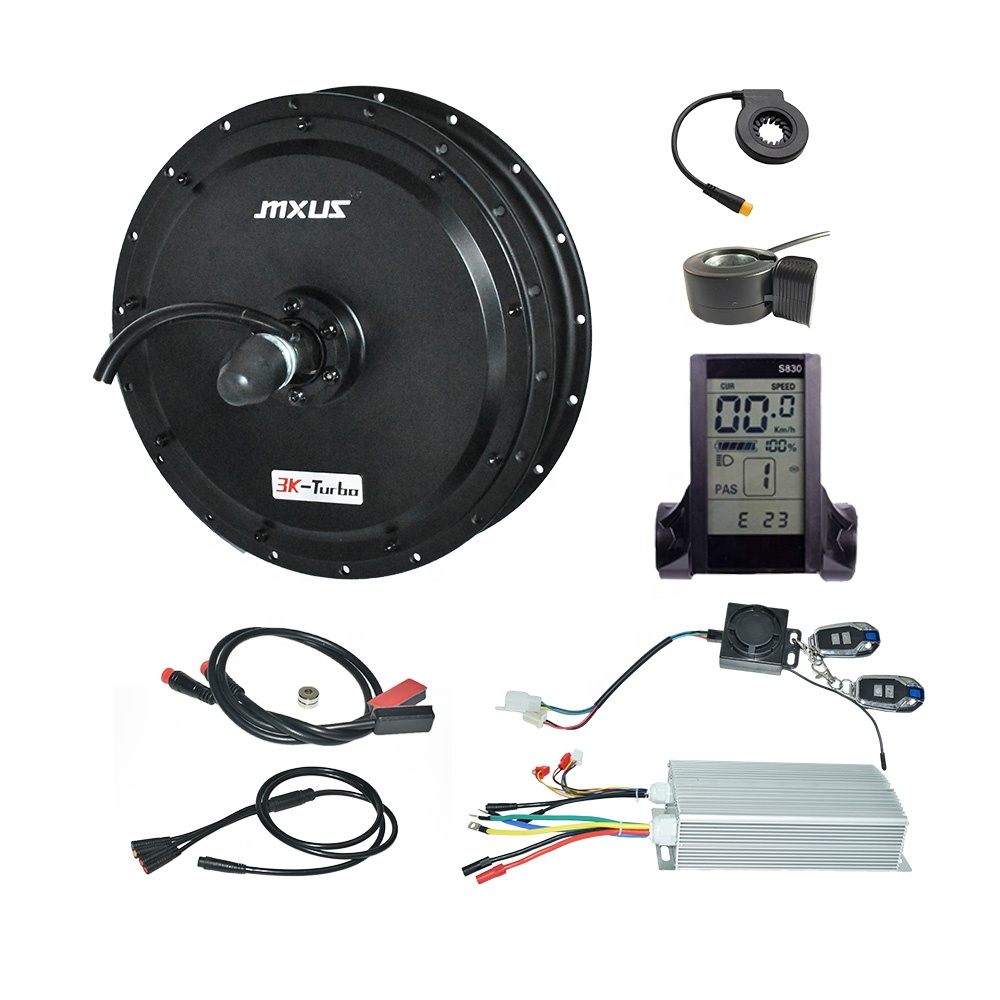 MXUS Bicicleta Elétrica 135mm  - Ebike Conversion Kit 72V 3000W avaliação e preço