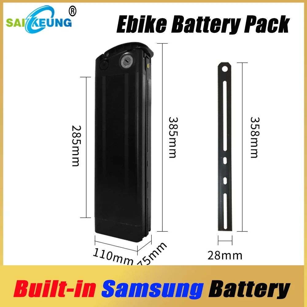 Bicicleta elétrica SilverFish  - Ebike Battery 48V 20Ah Hailong avaliação e preço