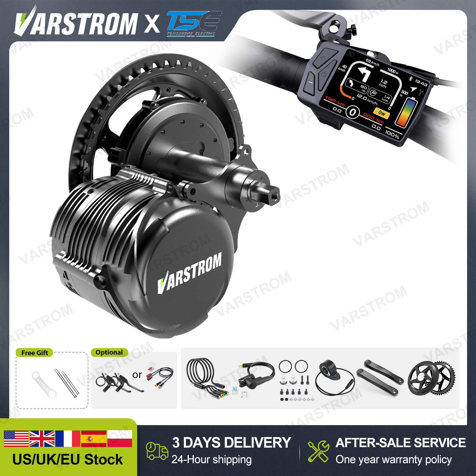 [Entrega Rápida nos EUA em 3 D - Tongsheng Tsdz2B Mid Drive Motor avaliação e preço