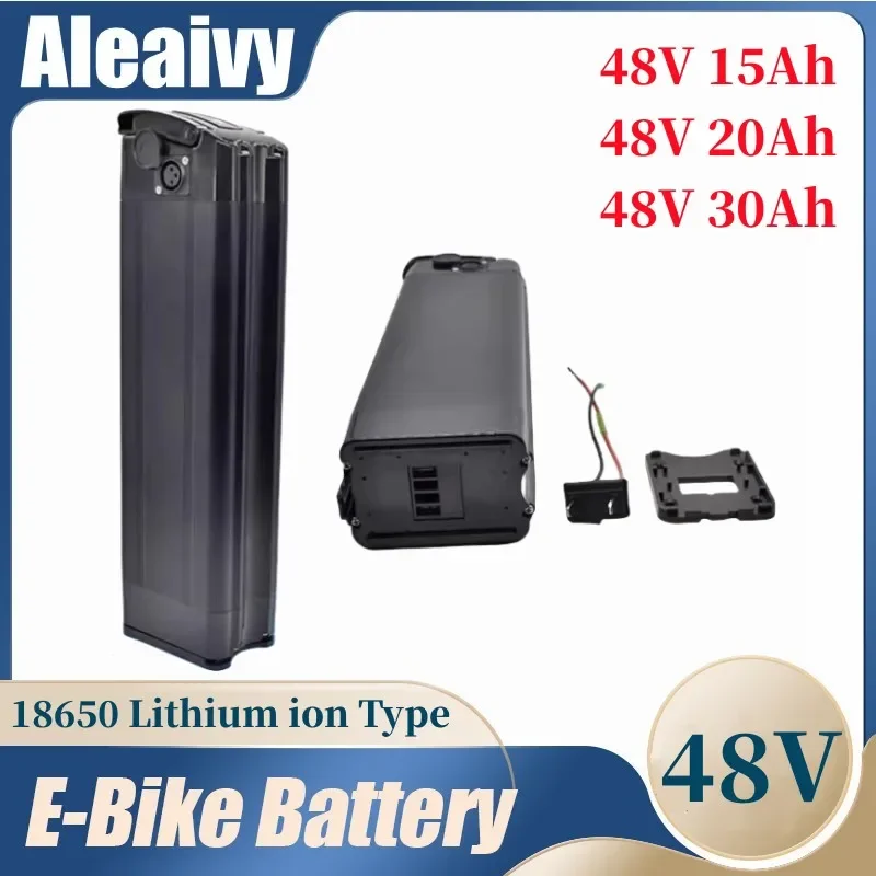 Bateria de lítio recarregável  - Ebike Battery 48V 20Ah Hailong avaliação e preço