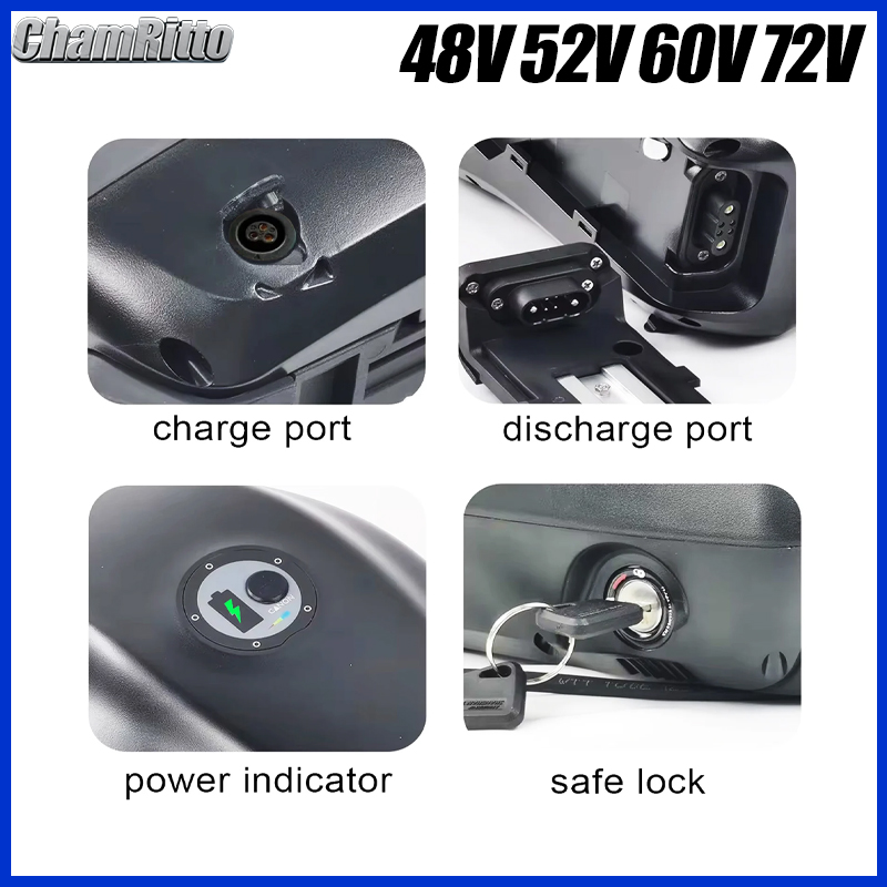Bateria de tanque de combustív - Electric Bicycle Battery 72V 30Ah avaliação e preço